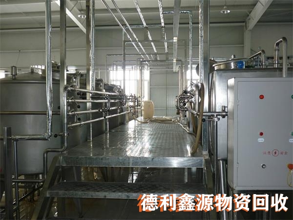 顺义食品设备回收公司