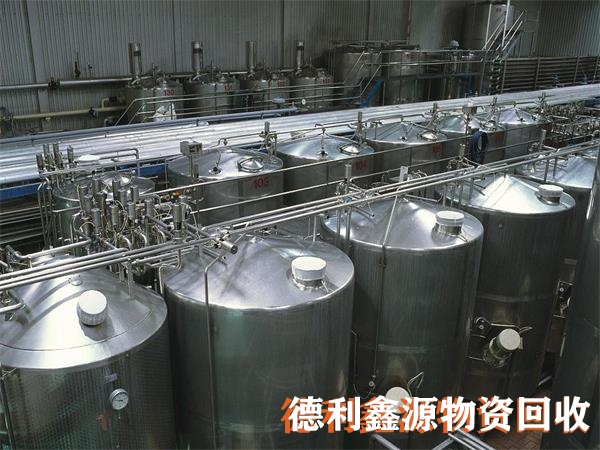 房山饮料设备回收