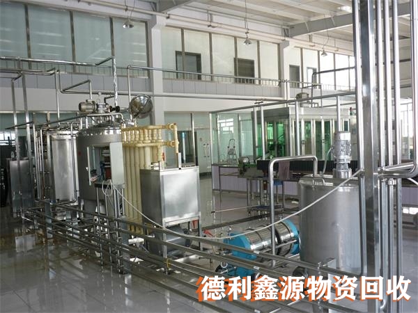 顺义食品设备回收
