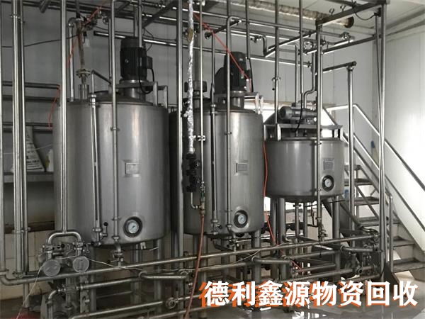 顺义食品设备回收