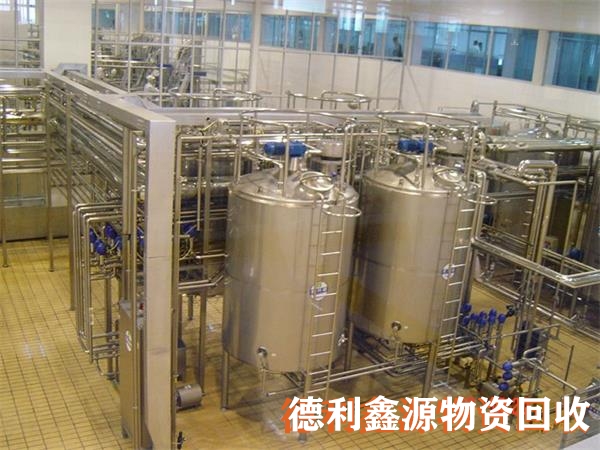 房山饮料设备回收